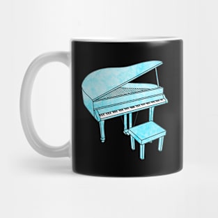 Blue Piano Mug